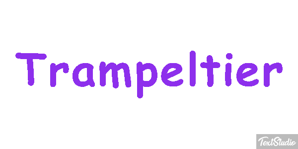 Trampeltier Texteffekt