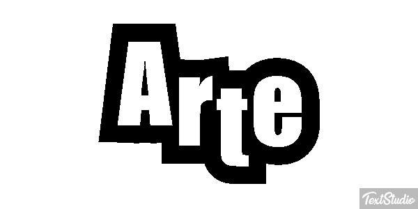 Arte Tekst effect