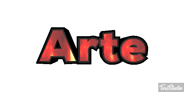 Arte Tekst effect
