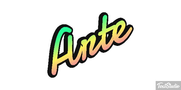 Arte Tekst effect