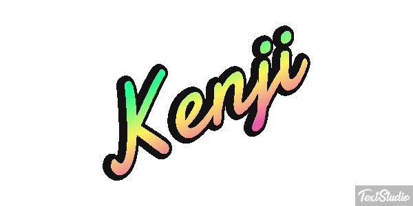 Kenji Efecto de texto
