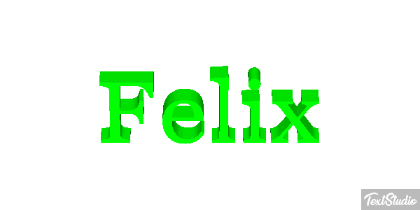 Félix テキスト効果