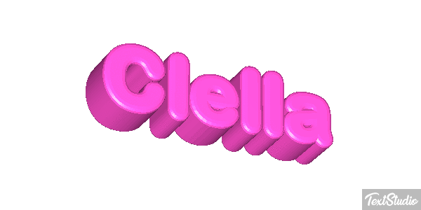 Clella Tekst effect
