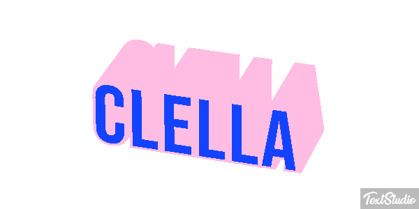 Clella Tekst effect