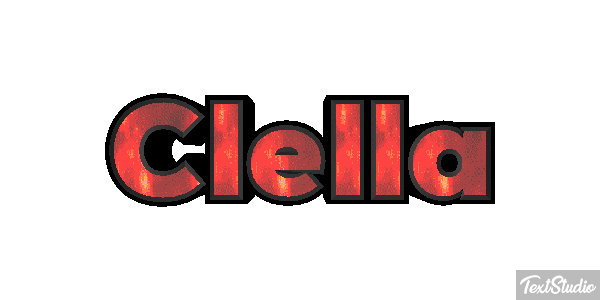 Clella Tekst effect