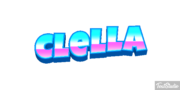 Clella Tekst effect