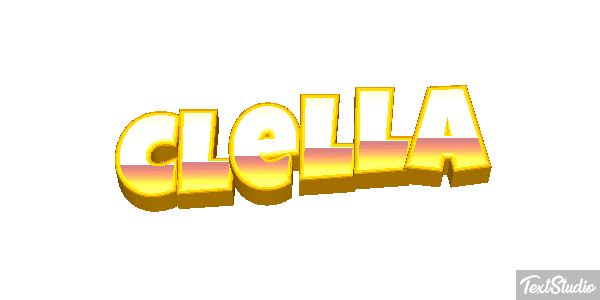 Clella Tekst effect