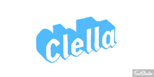 Clella Tekst effect