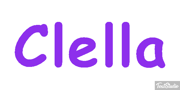 Clella Tekst effect