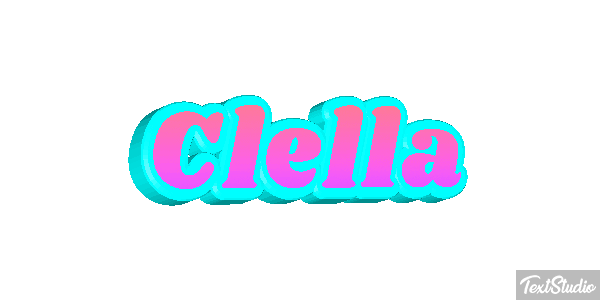 Clella Tekst effect
