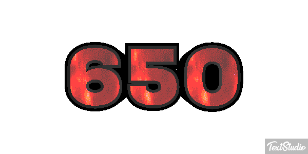 650 Effetto testo