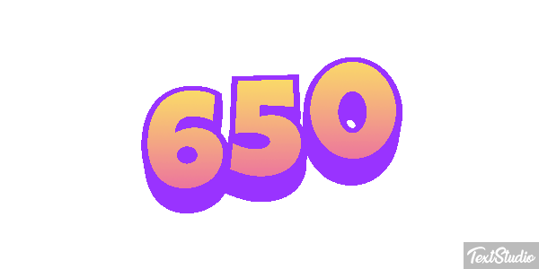 650 Effetto testo