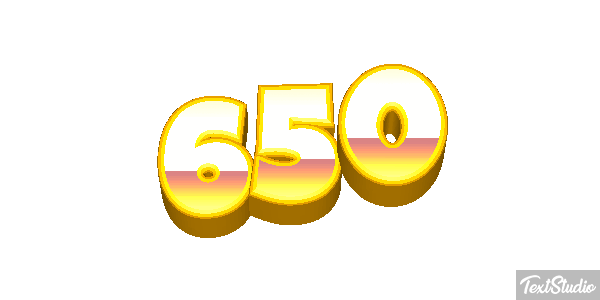650 Effetto testo