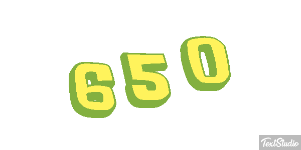 650 Effetto testo