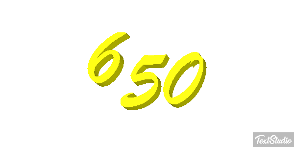650 Effetto testo