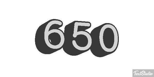 650 Effetto testo