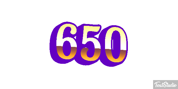 650 Effetto testo