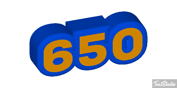 650 Effetto testo