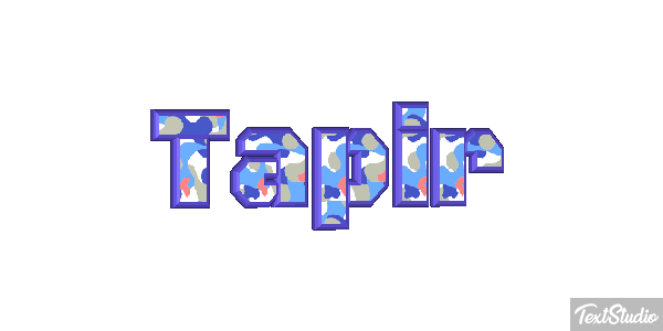 Tapir Texteffekt