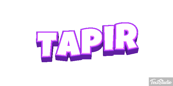 Tapir Texteffekt