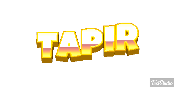 Tapir Texteffekt