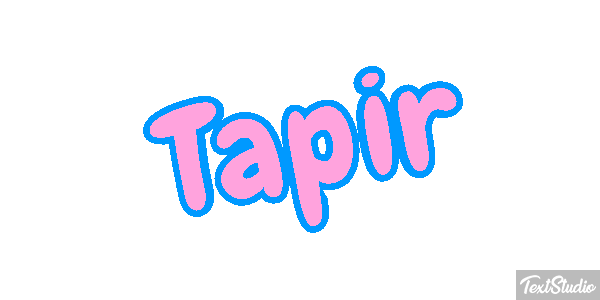 Tapir Texteffekt