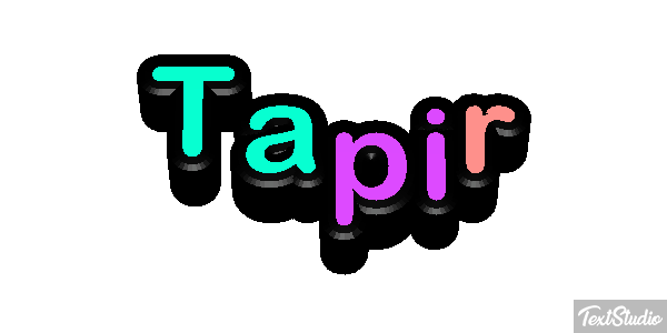 Tapir Texteffekt