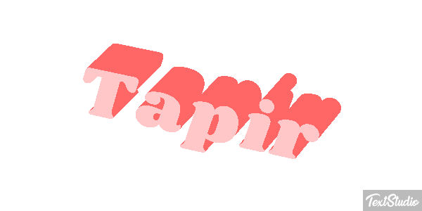Tapir Texteffekt