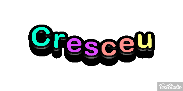 Cresceu Text effect