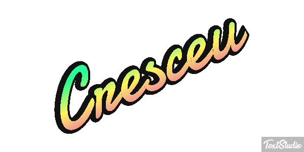 Cresceu Text effect