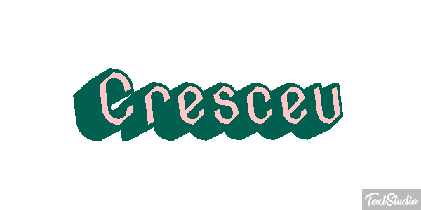Cresceu Text effect