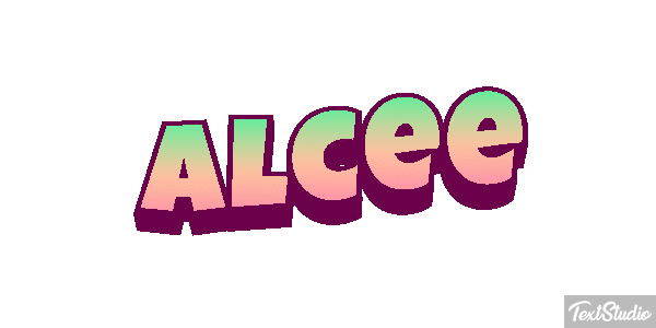 Alcee Текстовый эффект