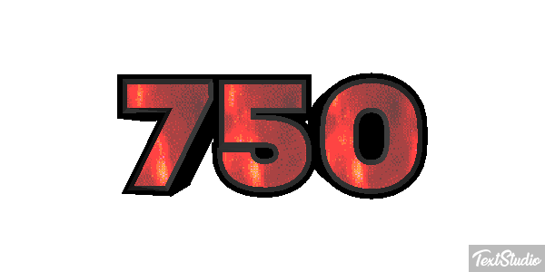 750 Effet de texte
