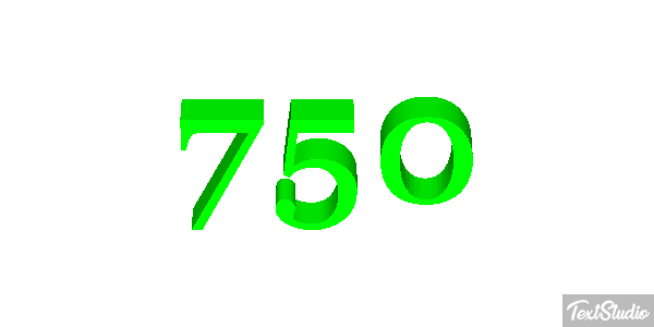 750 Effet de texte