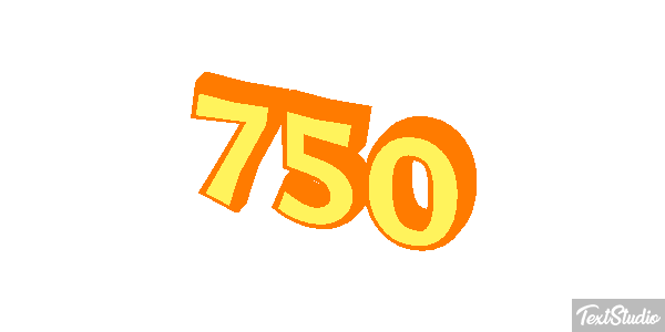 750 Effet de texte