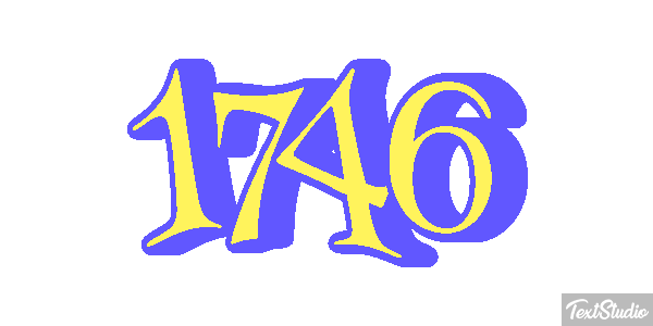 1746 Efecto de texto