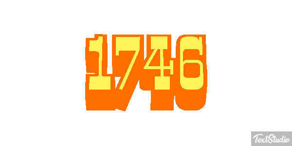 1746 Efecto de texto