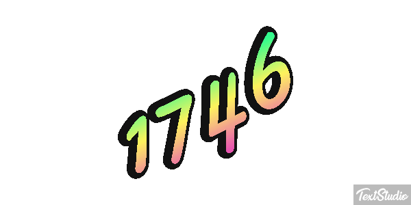 1746 Efecto de texto