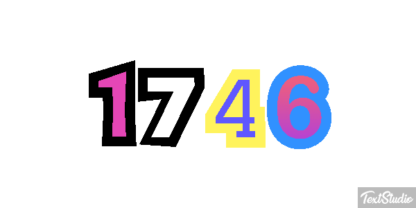 1746 Efecto de texto