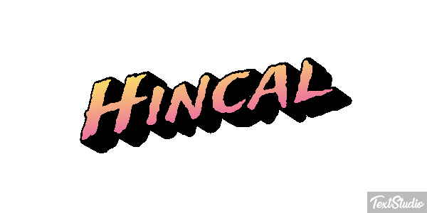 Hıncal テキスト効果