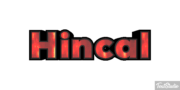 Hıncal テキスト効果