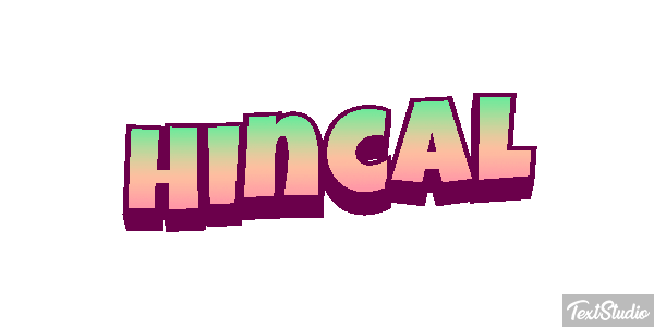 Hıncal テキスト効果