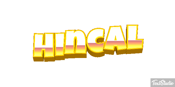Hıncal テキスト効果