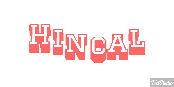Hıncal テキスト効果