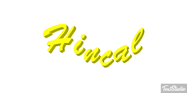 Hıncal テキスト効果