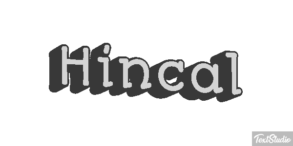 Hıncal テキスト効果