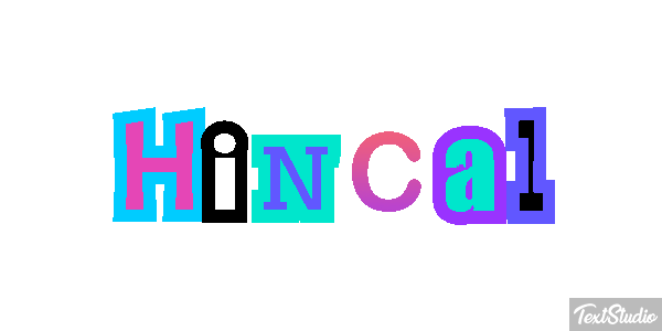 Hıncal テキスト効果