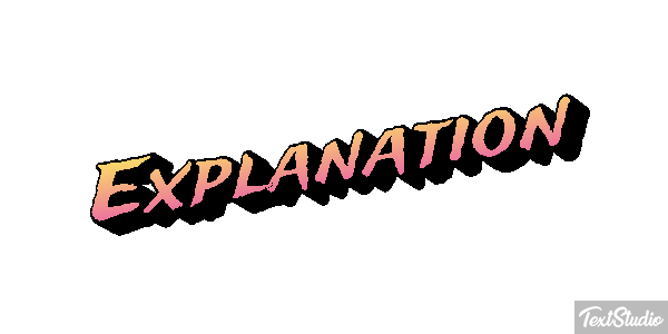 Explanation Text effect
