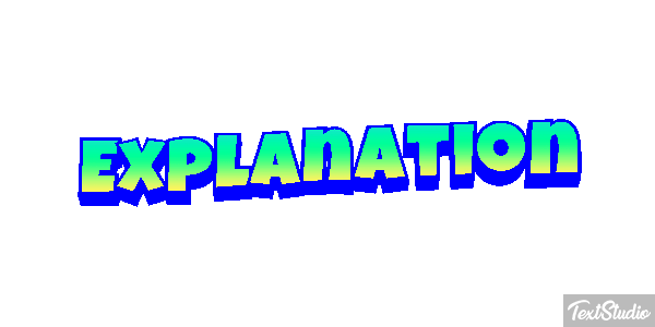 Explanation Text effect