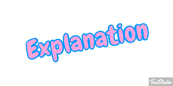 Explanation Text effect